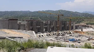 Source: Facebook | Representational Image : The Shahpur Kandi barrage sits 11 km downstream of the Ranjit Sagar Dam famously known as the Thein Dam and 8 km upstream of the Madhopur headworks.