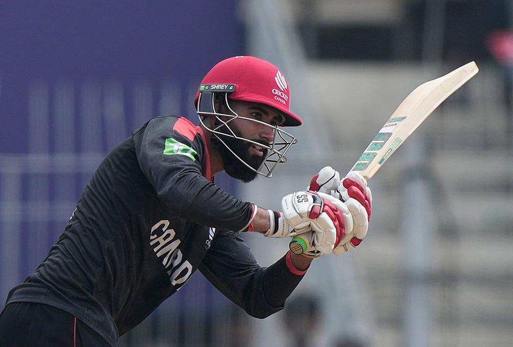 Canada vs New Zealand t20 world cup match- Yuvraj Samra scores century-9