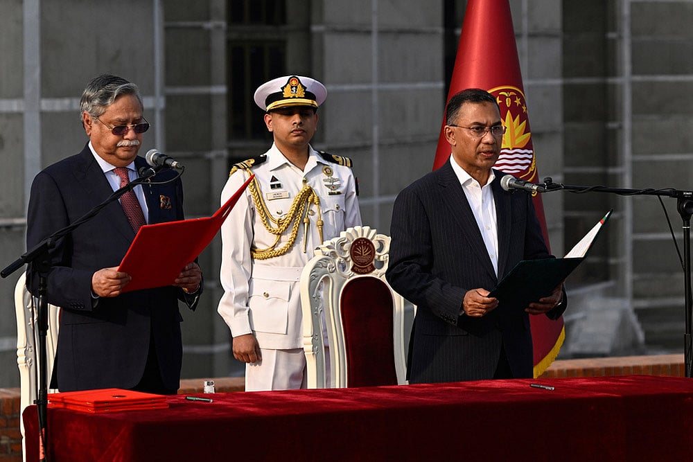 Tarique Rahman sworn in Bangladesh Prime Minister