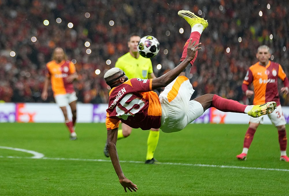 Galatasaray vs Juventus UEFA Champions League Playoff-Victor Osimhen