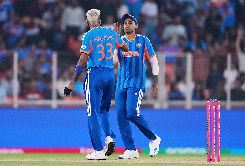 India Vs Netherlands ICC T20 World Cup Cricket-20-Hardik Pandya
