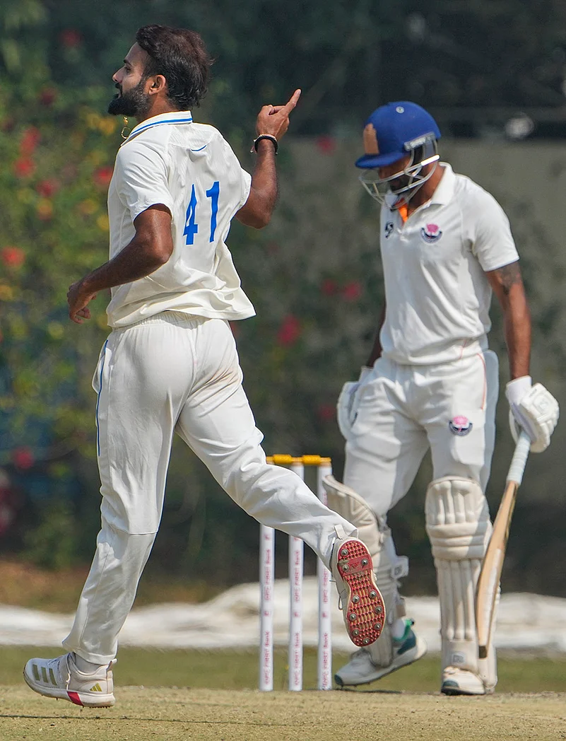 Jammu and Kashmir vs Bengal Ranji Trophy semifinal cricket match-Akash Deep
