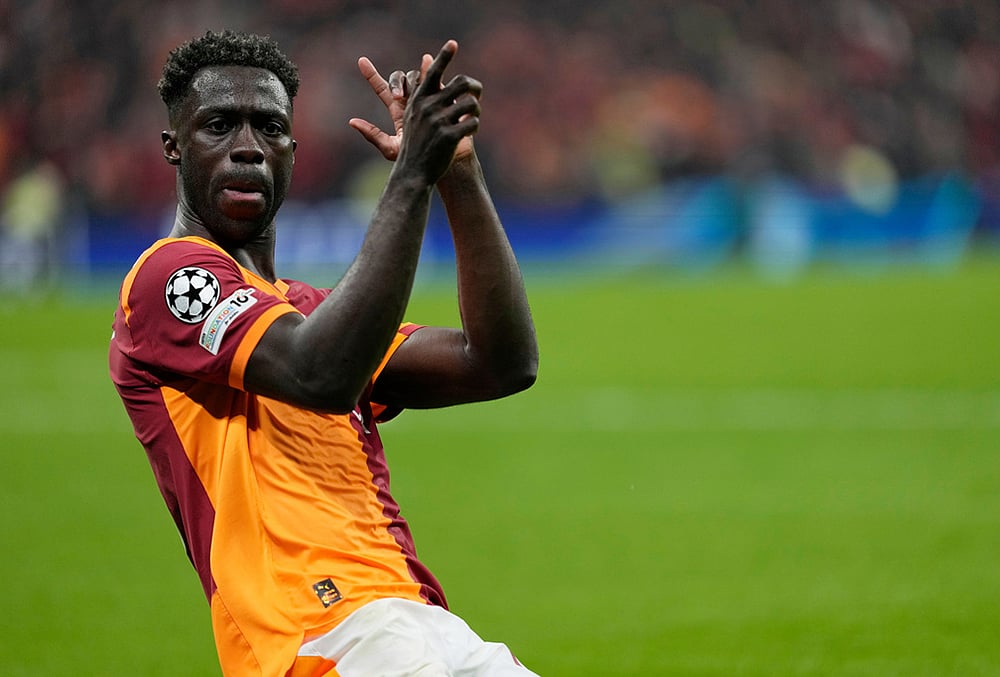 Galatasaray vs Juventus UEFA Champions League Playoff-Davinson Sanchez