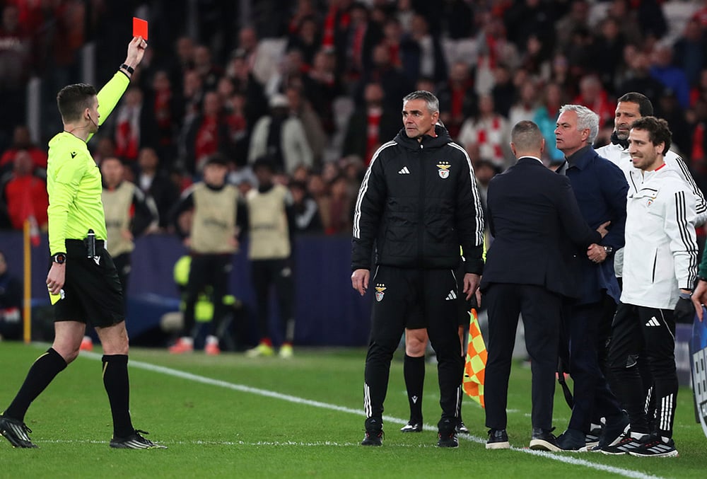 Benfica Vs Real Madrid UEFA Champions League Playoff-José Mourinho