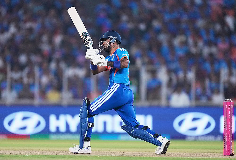 India Vs Netherlands ICC T20 World Cup Cricket-Hardik Pandya