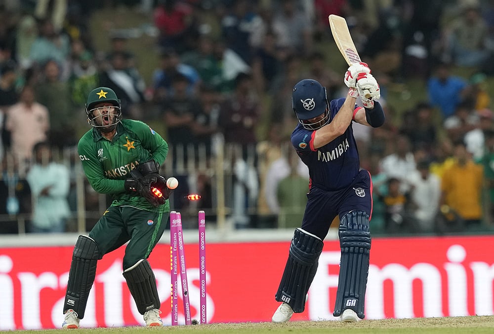 Namibia vs Pakistan T20 World Cup Cricket-Bernard Scholtz