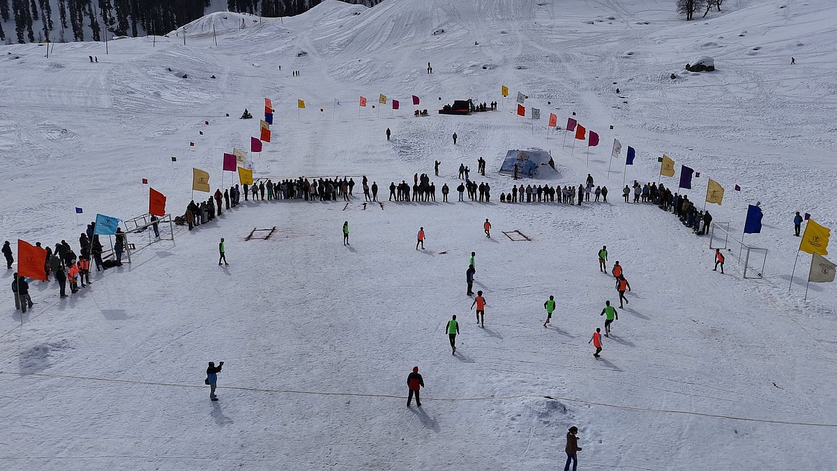 J&K Sports Council officials flagged off the Khelo India Winter Games 2026 Anti-Drug rally - Special Arrangement/SAI