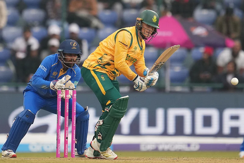 South Africa United Arab Emirates T20 WCup Cricket Ryan Rickelton