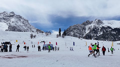 Snow sports festival in Gulmarg