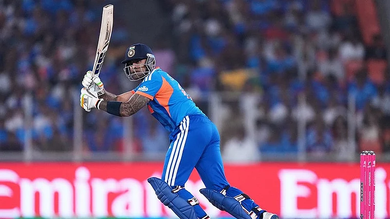 India Vs Netherlands ICC T20 World Cup Cricket-Suryakumar Yadav