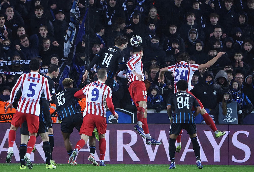 Club Brugge 3-3 Atletico Madrid, UEFA Champions League: Six-Goal Thriller Ends After Late Belgian Equaliser