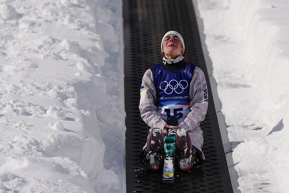 Milan Cortina Olympics Freestyle Skiing Anhelina Brykina