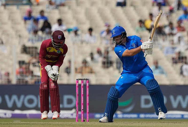 West Indies vs Italy T20 World Cup Cricket match-Italys JJ Smuts