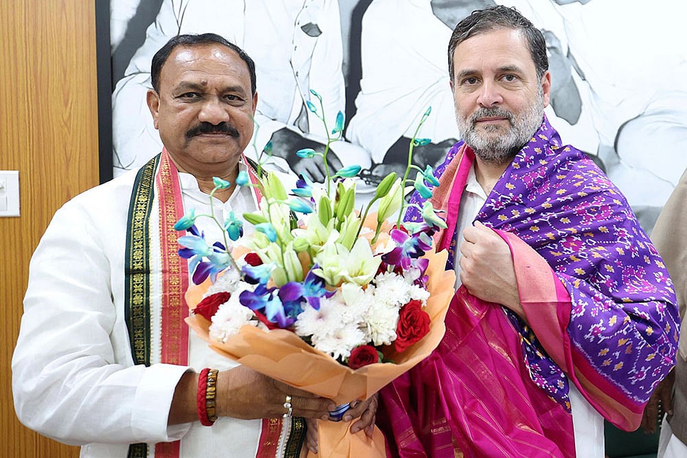 Telangana Congress leadership meeting