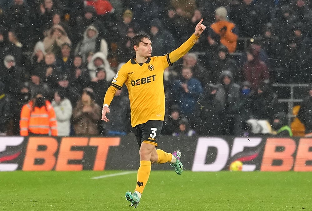 Wolves vs Arsenal English Premier League soccer-Hugo Bueno