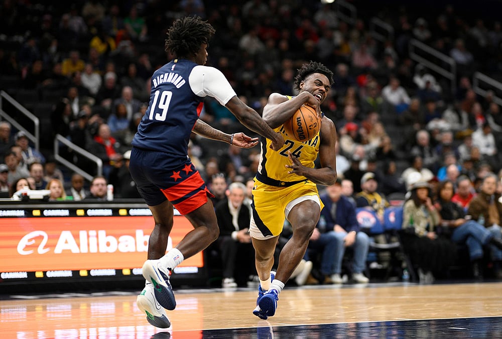 Washington Wizards vs Indiana Pacers NBA basketball-Kadary Richmond