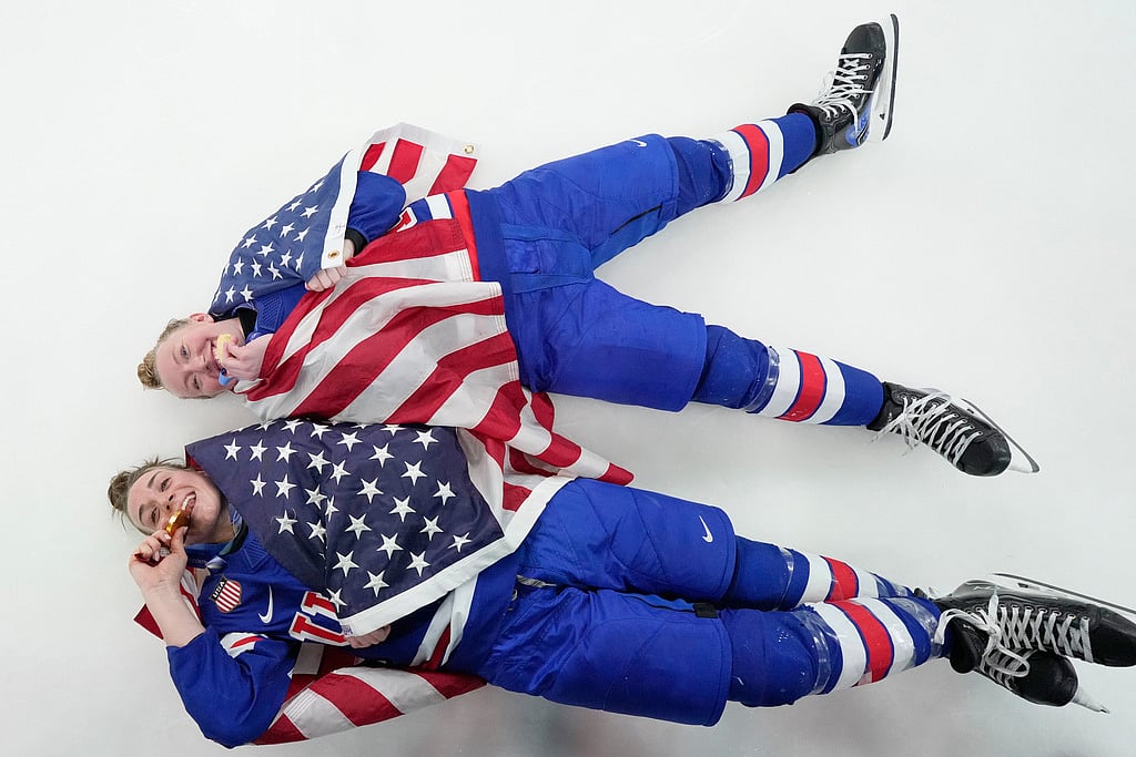 USA Vs Canada Womens Ice Hockey Milan Cortina Olympics-Grace Zumwinkle