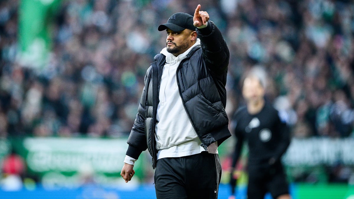 Bayern Munich head coach Vincent Kompany - null