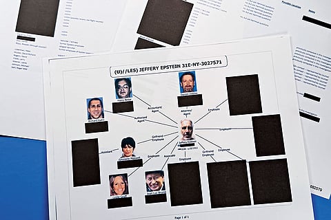 Among the Millions: Documents that were released by the US Department of Justice on the Jeffrey Epstein files