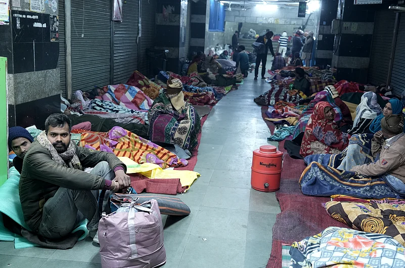 Subway outside AIIMS Delhi