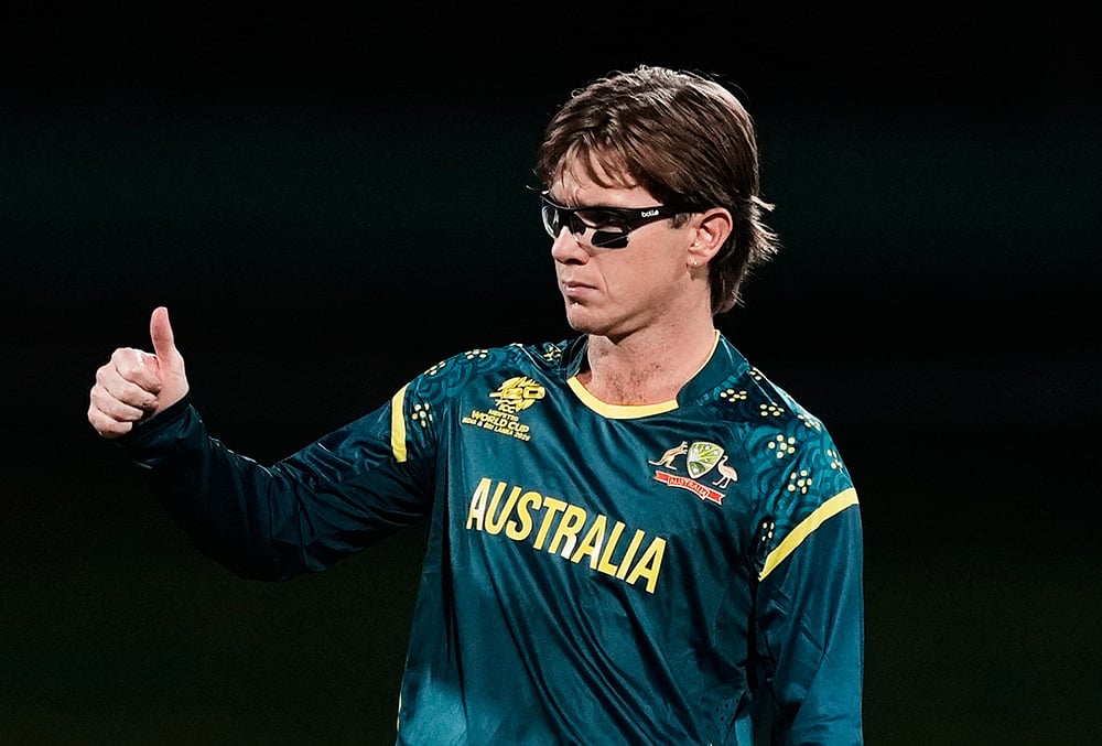 Australia vs Oman T20 world cup cricket-Adam Zampa