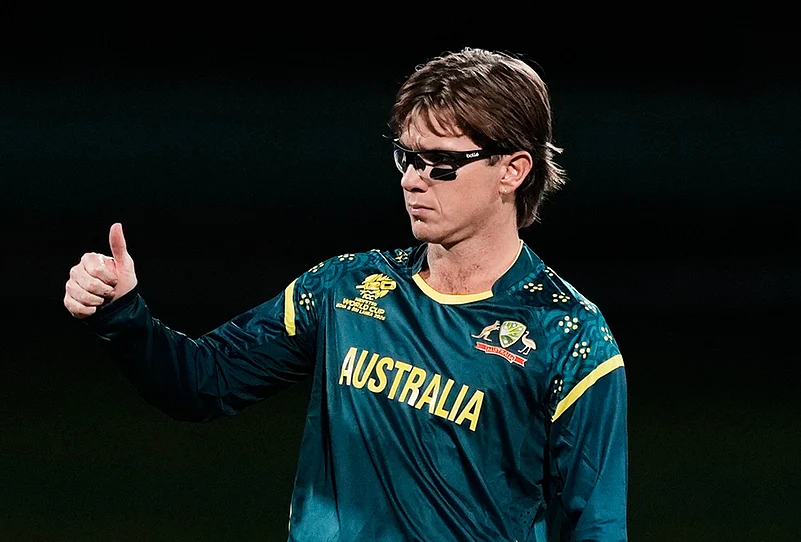 Australia vs Oman T20 world cup cricket-Adam Zampa