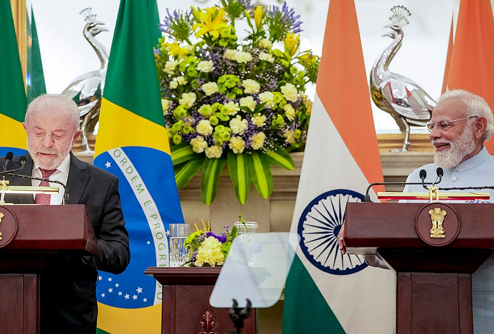 Brazilian President in Delhi