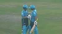 SS/Tapmad : Mohammed Akram broke Imran Nazir's fastest domestic half-century record by smashing a 13-bll fifty.