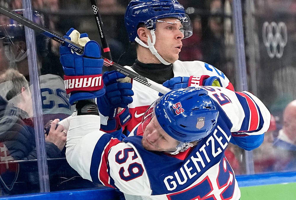 USA Vs Slovakia Men’s Ice Hockey Italy Milano Cortina 2026 winter games-Adam Liska