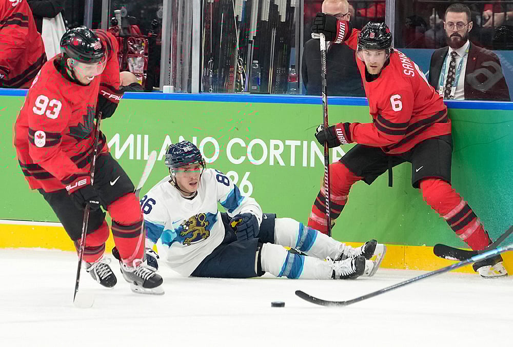 Canada vs Finland Men’s Ice Hockey Italy Milano Cortina 2026 winter games-Teuvo Teravainen