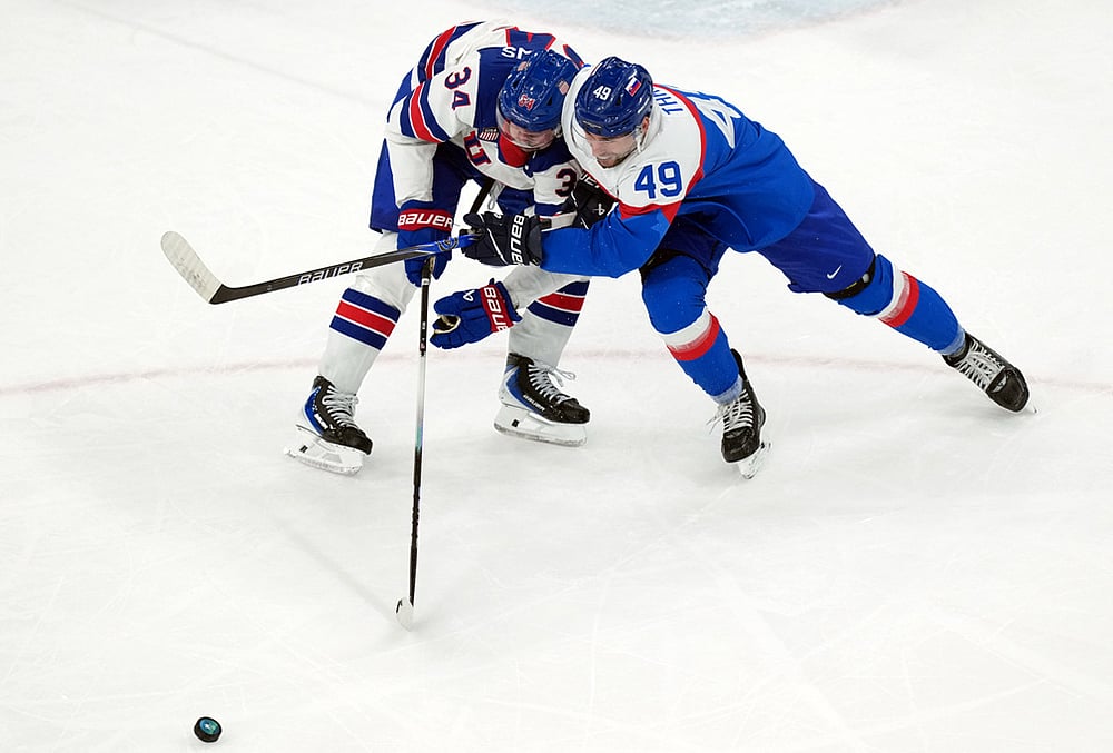 USA Vs Slovakia Men’s Ice Hockey Italy Milano Cortina 2026 winter games-Auston Matthews