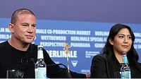 Channing Tatum Faces Backlash At Berlin Film Festival Over Gaza Question Instagram : Channing Tatum And Beth De Araújo At The 'Josephine' Press Conference In Berlin
