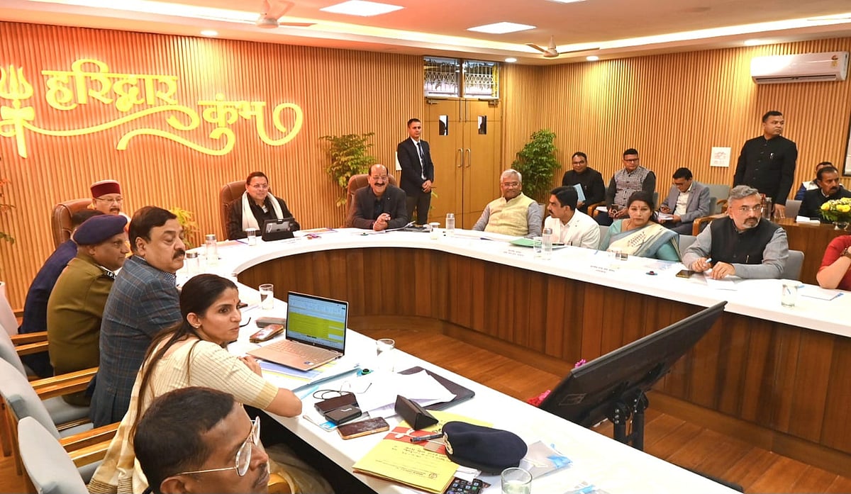 CM Pushkar Singh Dhami on Saturday reviewed the preparations for Kumbh Mela–2027 in a high-level meeting held in Haridwar - null