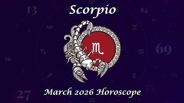 Scorpio Monthly Horoscope for March 2026 - null