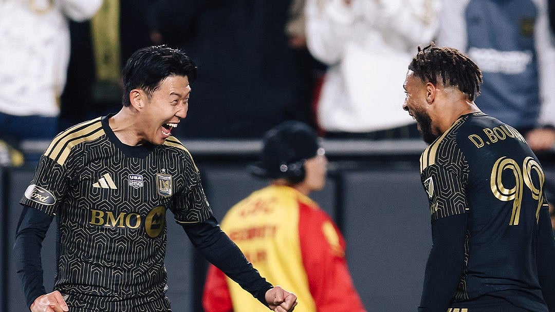 Los Angeles FC Vs Inter Miami Highlights, MLS 2026: LAFC players celebrating their win. - X/@LAFC