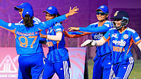 X/ACC Media : India A women lifts the Women's Asia Cup Rising Stars trophy by beating Bangladesh A by 46 runs in the final at Terdthai Cricket Ground in Bangkok.