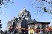 A Trishul In Delhi, A Dargah In Ajmer, A Home In Memory IMAGO / ZUMA Press Wire : Devotees standing in queues to offer prayers at the Shankaracharya Temple on the occasion of Mahashivratri festival