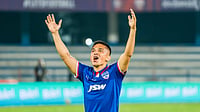 Bengaluru FC Vs NorthEast United Live Streaming, ISL 2025-26: When And Where To Watch, Head-To-Head bengalurufc/X : Sunil Chhetri celebrating his goal against SC Delhi in ISL 2025-26.