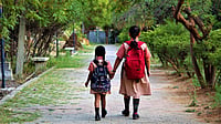 The Burden of Bags: Why Heavy School Loads Persist Despite Reform Promises Shutterstock : School children with bags |