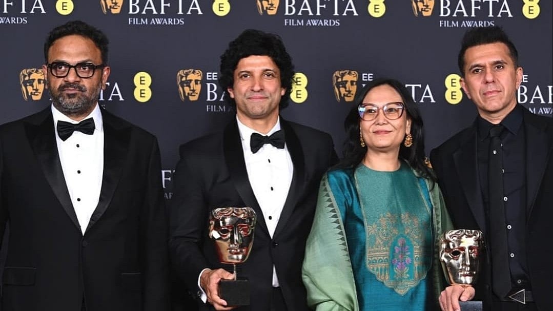 Farhan Akhtar on Boong winning BAFTA - Instagram/Farhan Akhtar