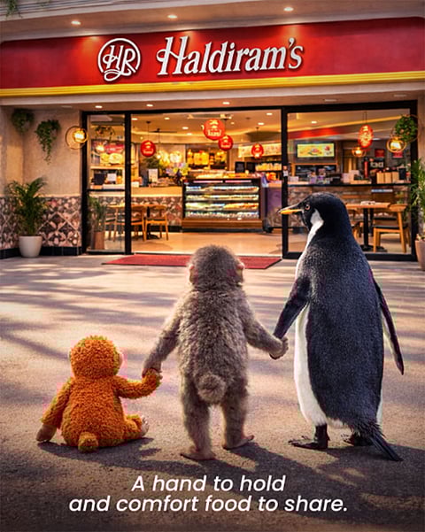 Haldiram's resturants campaign featuring Punch