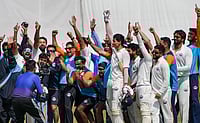 Against The Odds: J&K’s Entry Into Ranji Final Puts Spotlight On Infrastructure Shortages PTI : Jammu and Kashmir's Vanshaj Sharma with teammates , seen celebrating after the team's victory in the Ranji Trophy semifinal cricket match against Bengal, at the Bengal Cricket Academy Ground, in Kalyani, West Bengal, Wednesday, Feb. 18, 2026.