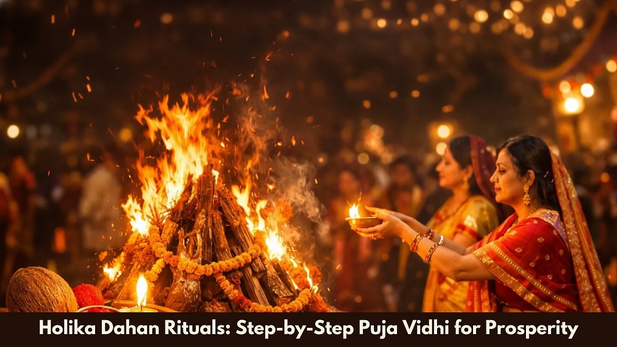 Holika Dahan Rituals: Step-By-Step Puja Vidhi For Prosperity - null