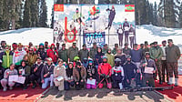 Special Arrangement/SAI : The Chinar Open Winter Games 2026, a flagship initiative of the Indian Army held in Gulmarg on Friday, served as a prelude to the Khelo India Winter Games 2026.
