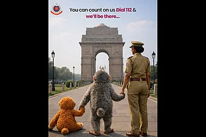| Source: X : Delhi Police campaign featuring Punch
