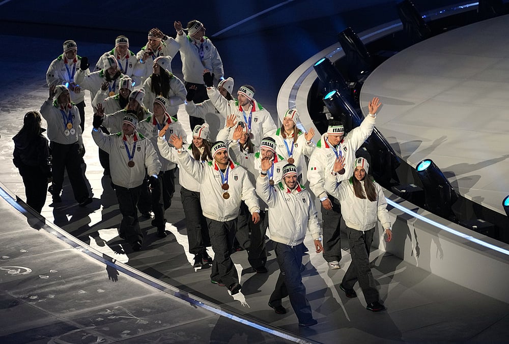 Milan Cortina Winter Olympics Closing Ceremony-Italian medallists