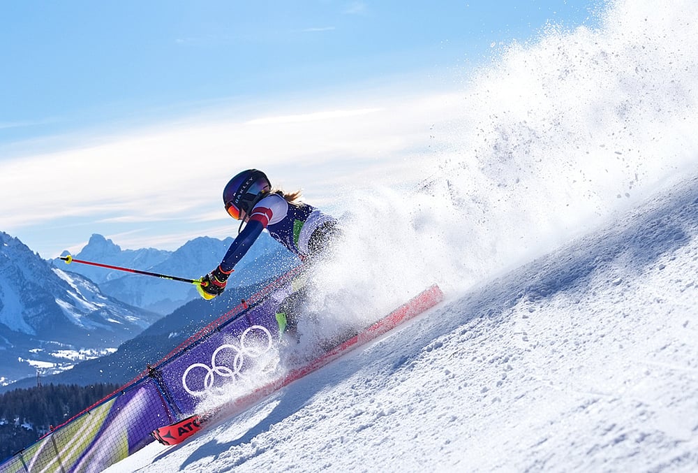 Milan Cortina Olympics alpine ski womens slalom race