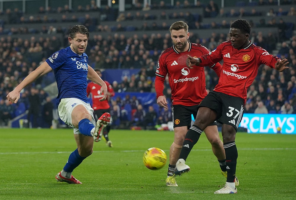 Everton Vs Manchester United Premier League soccer-Mason Mount
