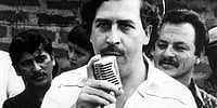 ZUMA Press Wire : Circa 1982, Colombia: By age twenty, PABLO ESCOBAR became more familiar with the drug and cocaine underworld. He was an apprentice to multi-millionaire Alvaro Prieto, who was a drug smuggler. By age 22, he was a millionaire himself. Pablo Emilio Escobar Gaviria was born in 1949 to a poor family in Rionegro, a village outside Medellin. Escobar was one of the most successful, violent and well-known criminals in Colombia's history, who become fabulously wealthy by controlling the cocaine trade to the United States