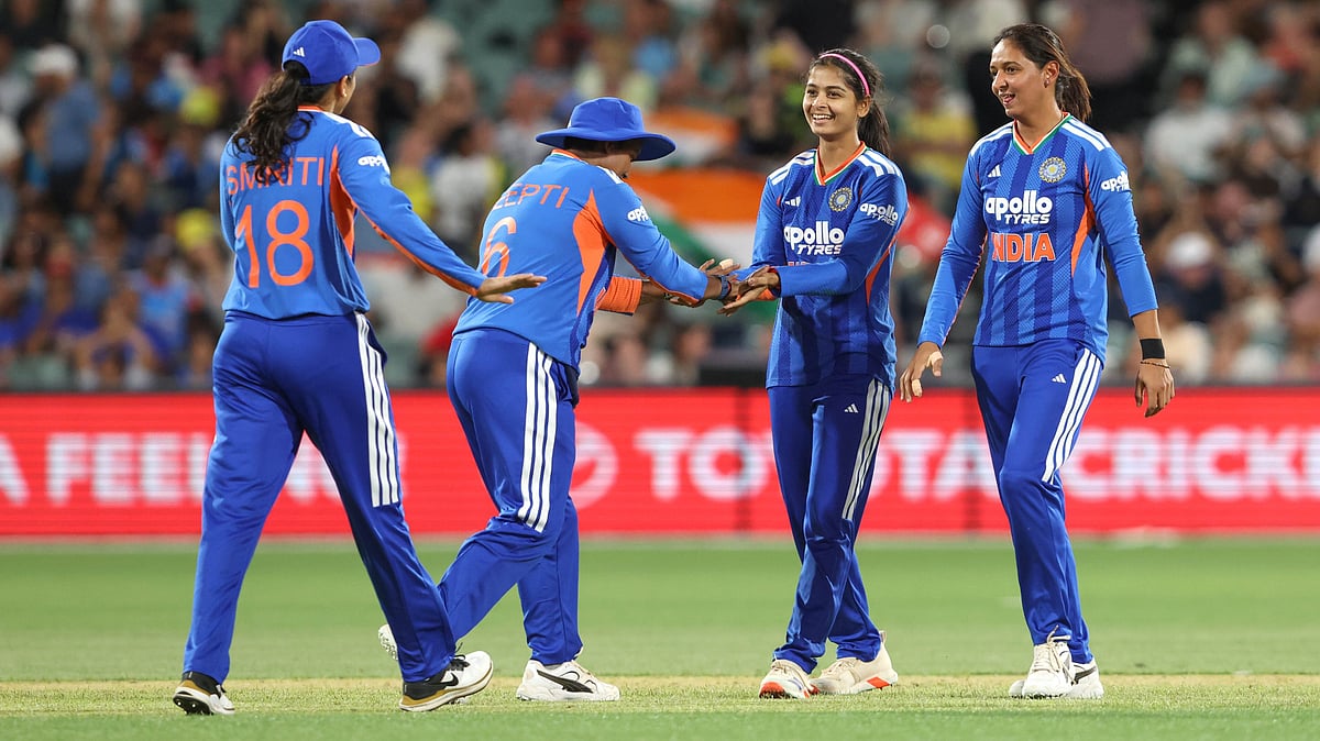India beat Australia by 17 runs in the third T20I to clinch the series. - Photo: X/BCCI Women